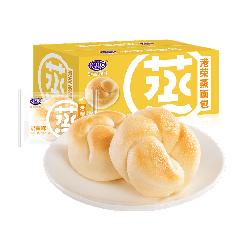 蒸面包 奶黄味