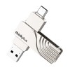 thinkplus TPCU301 USB3.0 U盘 银色 128GB USB-A/Type-C