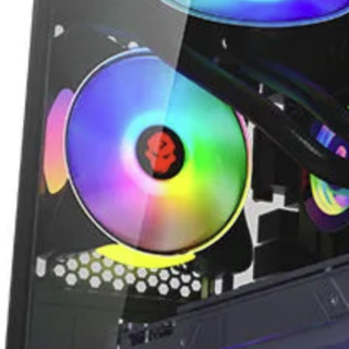 COLORFUL 七彩虹 十二代酷睿版 组装电脑（黑色、512GB SSD、酷睿i5-12400F、RTX 3060 12G、16GB）