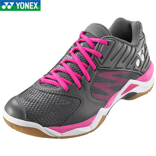 YONEX 尤尼克斯yy羽毛球鞋 SHBCFZ CFZ  CFZ2 林丹退役SHBCFZ2减震防滑 女款 CFZL 碳灰 37