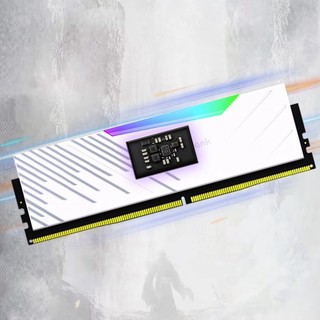 KINGBANK 金百达 白刃 DDR5 6000MHz RGB 台式机内存 灯条 白色 32GB 16GBx2