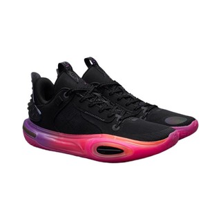 LI-NING 李宁 韦德系列 全城 11 男子篮球鞋 ABAT005-6 黑色/荧光洋红 40