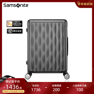 Samsonite 新秀丽 行李箱男飞机轮拉杆旅行箱20寸登机箱 TT9