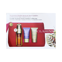 抖音超值购：CLARINS 娇韵诗 双萃套装(精华50ml 日霜15ml 晚霜15ml)春节礼物