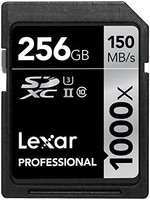 uiisii 云仕 Lexar 雷克沙Professional 1000x 256GB SDXC UHS-II/U3