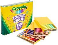Crayola 绘儿乐 彩色铅笔，无重复颜色，120支，礼品
