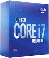 intel 英特尔 Core i7-10700KF 台式机处理器 8 核高达 5.1 GHz 解锁 无处理器显卡 LGA1200