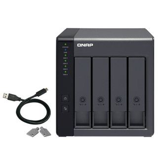 QNAP 威联通 TR-004 3.5英寸 四盘位 SATA硬盘盒 USB3.0 Type-C TR-004