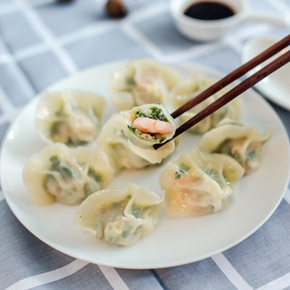 思念 水饺速冻饺子金牌虾虾仁水饺 虾饺虾皇饺 蒸饺煎饺生鲜速冻480g 虾仁荠菜 480g