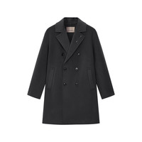 PEACEBIRD MEN 太平鸟男装 男士中长款大衣 B1AAB4409 灰色 M