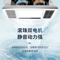 抖音超值购：TCL 照明家用卫生间集成吊顶风暖浴霸浴室多功能双电机取暖器K507