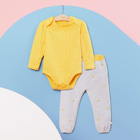 mothercare 英国女婴套装婴儿针织连体衣针织裤套装宝宝衣服