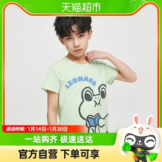 LINE FRIENDS DTA01 儿童短袖T恤 黑色 160cm