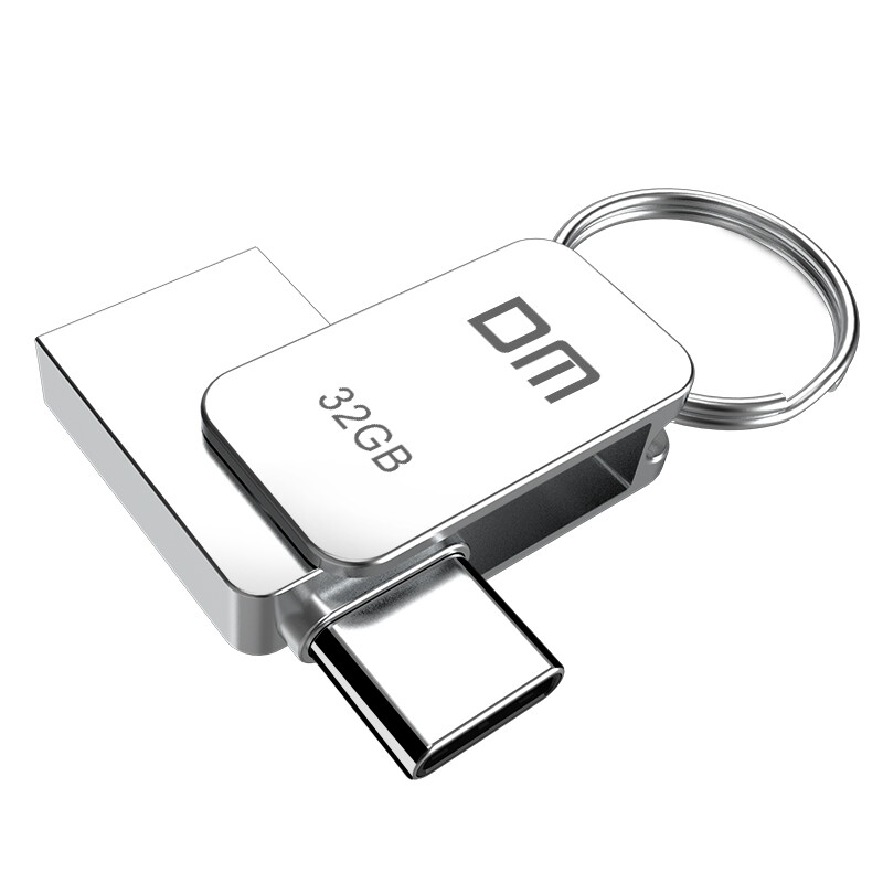 DM 大迈 小蘑菇系列 PD059 USB3.0 U盘 银色 32GB USB-A