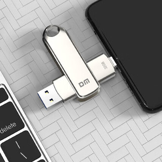 DM 大迈 PD189 USB3.1 U盘 银色 512GB USB-A/Type-C