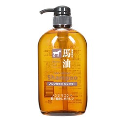 KUMANOYUSHI 熊野油脂 弱酸性无硅油马油洗发水 600ml