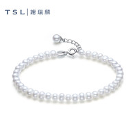 TSL 谢瑞麟 925银珍珠手链 BD237