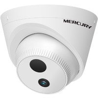 MERCURY 水星网络 水星 MERCURY 摄像头400万H.265+室内监控DC供电红外网络监控夜视高清监控设备摄像机 MIPC431-4