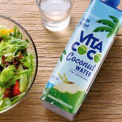 vita coco 唯他可可 椰子水饮料进口青椰果汁1l*4瓶原味低卡低脂