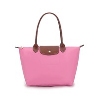 LONGCHAMP 珑骧 女士织物长柄中号购物袋 2605 089