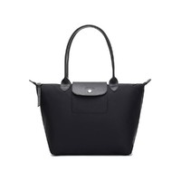 LONGCHAMP 珑骧 女士中号长柄手提单肩包购物袋织物 2605 598