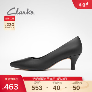 Clarks 其乐 女鞋2022春季通勤高跟鞋