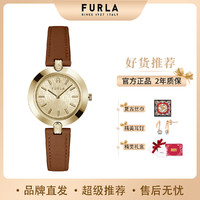 FURLA 芙拉 爆款推荐女士石英表复古