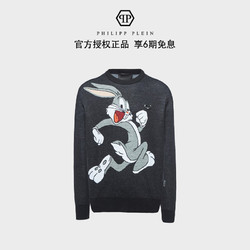 PHILIPP PLEIN 菲利普普兰（Philipp Plein） 奢侈品男装男士针织衫AAAC MKO_1061 PKN002N 黑色 L