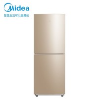 Midea 美的 172升 双门两门小冰箱 低温不停机直冷冰箱租房家用BCD-172CM(E)