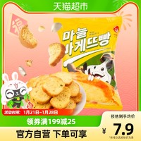 高邦喜 进口韩国高邦喜咸味网红零食法棍切片面包片干饼干蒜香黄油味80g