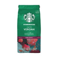 88VIP：STARBUCKS 星巴克 深度烘焙弗罗娜研磨咖啡粉200g*1袋 1件装