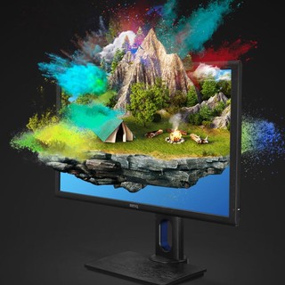 BenQ 明基 PD2700Q 27英寸IPS广视角2K分辨率100%sRGB色域 专业设计电脑显示器（HDMI/DP口）