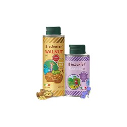 BioJunior 碧欧奇 宝宝核桃油250ml+亚麻籽油150ml