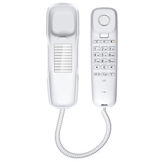 Gigaset 集怡嘉 6002欧式创意电话机有绳座机壁挂床头小分机酒店卫生间挂机
