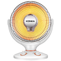 KONKA 康佳 家用小太阳取暖器台式办公室摇头烤火炉速热暖风机节能电暖气