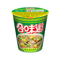 NISSIN 日清食品 合味道  标准杯  猪骨浓汤风味方便面77g