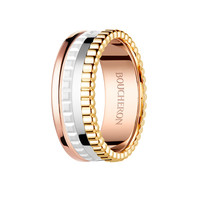 BOUCHERON 宝诗龙 QUATRE系列 JRG01596 中性圆环18K金戒指 59mm