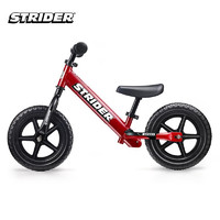 Strider 儿童平衡车滑步车1.5-5岁宝宝滑行车无脚踏自行车SPORT 红色