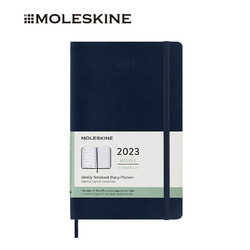 MOLESKINE 魔力斯奇那 意大利Moleskine 2023年12个月经典周记本 日程本笔记本记事本