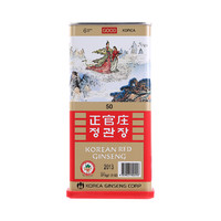 正官庄 高丽参韩国红参整支切片50支37.5g人参泡酒正品
