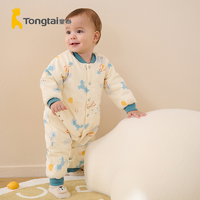 Tongtai 童泰 秋冬1-18个月新生婴儿棉衣男女宝宝衣服夹棉连身衣闭裆哈衣