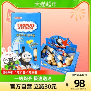 THOMAS & FRIENDS 包邮 托马斯进口奶酪鳕鱼肉肠儿童辅食宝宝零食火腿肠400g