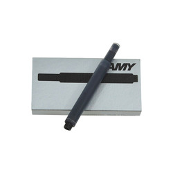 LAMY 凌美 T10 一次性墨水胆笔芯 蓝黑色 5支装 1.25ml/支