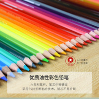 辉柏嘉 城堡油性彩铅48色100色彩色铅笔手绘初学者专业学生用彩笔