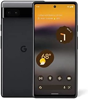 谷歌 Pixel 6a - 5G 1200 万像素摄像头炭黑色