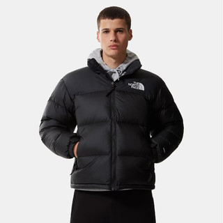 The North Face 北面羽绒服 1996 Retro 鹅绒经典短款男士保暖夹克外套 黑色 Recycled TNF Black XL