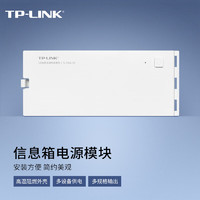 TP-LINK 普联 125W信息箱电源模块免螺钉按压式拆装标配三条电源线  TL-P125-EN