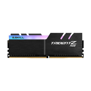 G.SKILL 芝奇 幻光戟系列 DDR4 3200MHz RGB 台式机内存 灯条 黑色 16GB