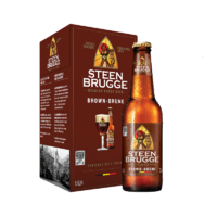 有券的上：STEEN BRUGGE SWINKELS FAMILY BREWERS 焦糖麦芽啤酒 比利时原装进口 330ml*4瓶 4瓶装