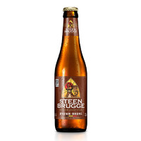 STEEN BRUGGE 布鲁日 修道院棕色啤酒 SWINKELS FAMILY BREWERS焦糖麦芽啤酒 330ml*4瓶